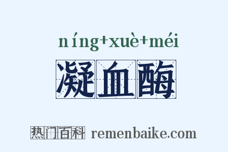 凝血酶是什么意思的图片